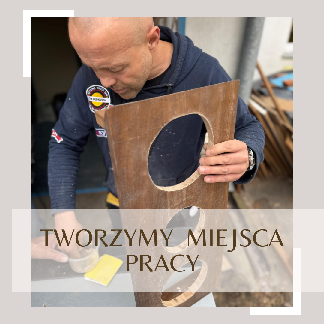 Tworzymy miejsca pracy dla beneficjentów.