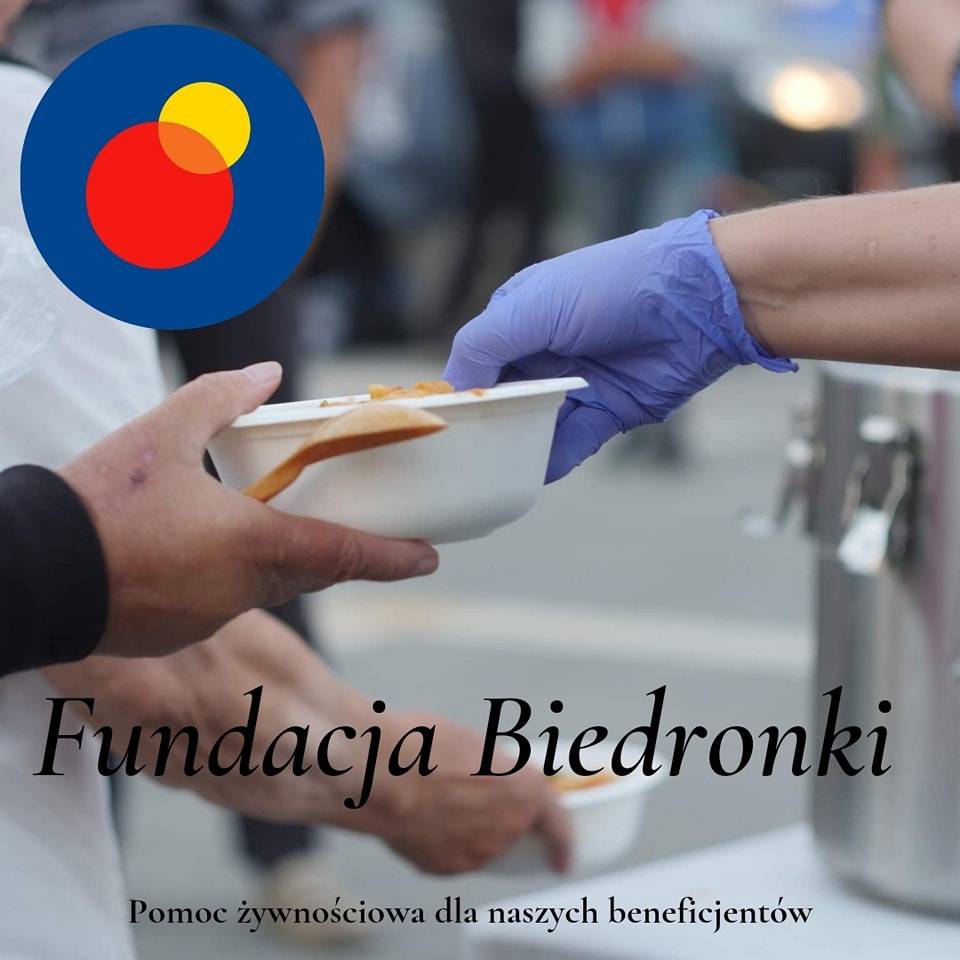 Otrzymaliśmy pomoc od Fundacji Biedronka.