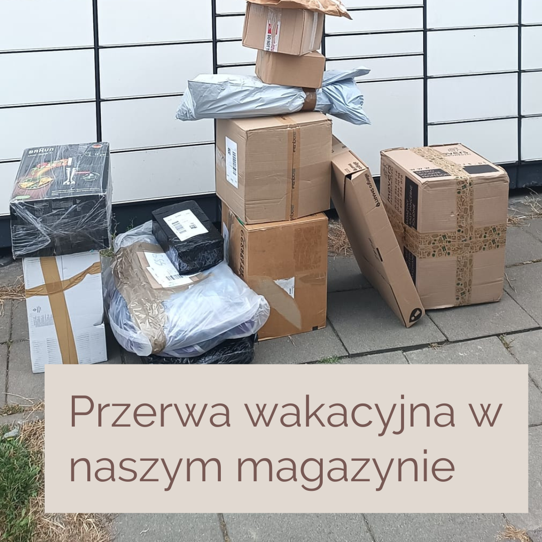 Wakacyjna przerwa w pracy magazynu Fundacji