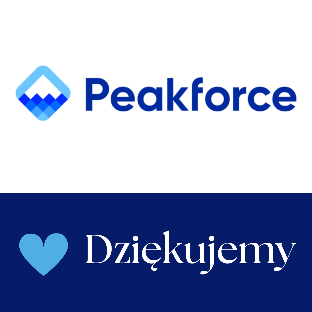 Witamy Firmę Peakforce w Gronie naszych Przyjaciół .