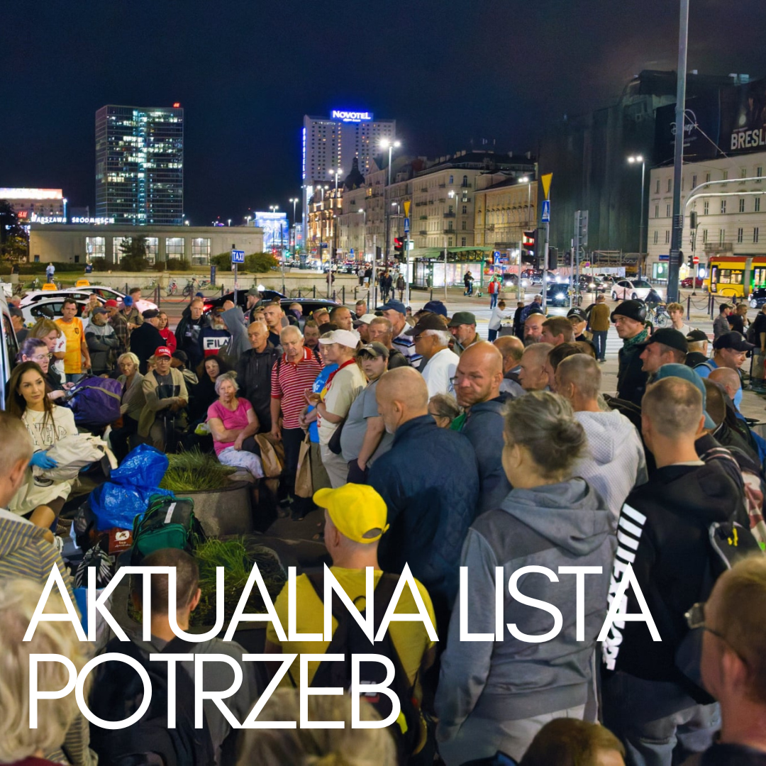 Aktualna lista potrzeb – dajemy rzeczom drugie życie