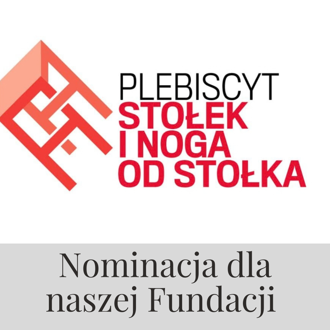 Zostaliśmy nominowani w tegorocznej edycji plebiscytu Stołek i Noga od Stołka..