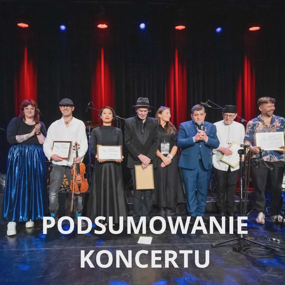 Podsumowanie koncertu charytatywnego.